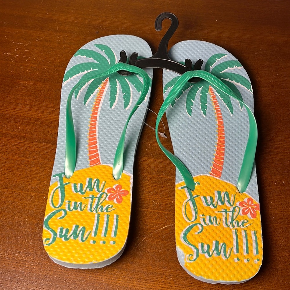 Fun in the Sun Flip Flops